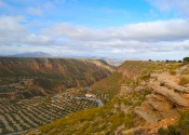 Gorafe canyon and desert, wonderful of the Granada Geopark. Photo: Alex Rodier/EntreTierras