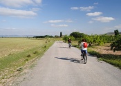 En route vers Caravaca de la Cruz, cinquième Ville Sainte de la Chrétienté. Auteur: Alex Rodier