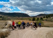 Volviendo del Estrecho de las Cuevas de la Encarnación, cerca de Caravaca de la Cruz.