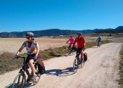 De camino a Caravaca de la Cruz, cruzando las colinas de Torre Jorquera.