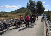 Por la Vía Verde del Noroeste, de camino a Caravaca de la Cruz.