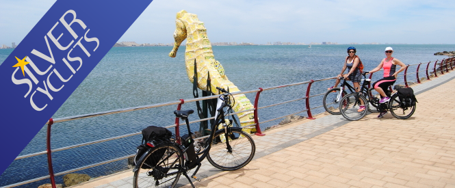 La Costa Cálida en bici y barco. Portada silver Cyclists.